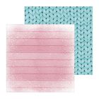 Фотофон двусторонний «Тёплые звёздочки» картонный, 45 х 45 см, 980 г/м² - Фото 1