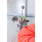 Дразнилка-удочка "Шар с перьями", микс цветов - Фото 7