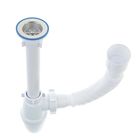 Сифон ORIO А-32059, 1 1/4"x40/50 мм, для умывальника, бутылочный с гибкой трубой 40х40/50 мм - Фото 1