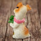 Сувенир полистоун "Пёсик Макс в ярком шарфике с подарками" МИКС 7,2х4,6х3,7 см - Фото 4