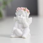 Фигурка полистоун «Ангелочек в розовом веночке», 5×3.5×3 см, МИКС - Фото 2