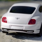 Машина радиоуправляемая Bentley Continental, 1:24, работает от батареек, свет, цвет белый, mz 27040 - Фото 5