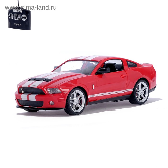 Машина радиоуправляемая "Ford Shelby Mustang", масштаб 1:14, работает от аккумулятора, свет, МИКС, mz 2170 - Фото 1