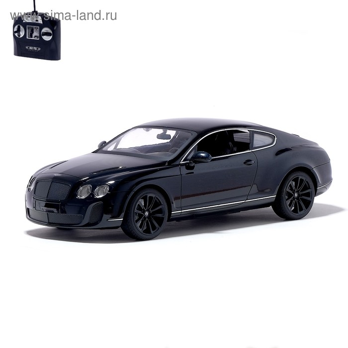 Машина радиоуправляемая Bentley Continental, масштаб 1:14, работает от аккумулятора, свет, МИКС