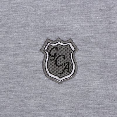 Джемпер для мальчика "День знаний", рост 140 см (72), цвет серый ПДД646809