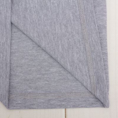 Джемпер для мальчика "День знаний", рост 140 см (72), цвет серый ПДД646809