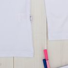 Джемпер для девочки "Школьная пора", рост 128 см (64), цвет белый ДДД885804 - Фото 4