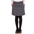 Юбка для девочки "Школьная пора", рост 122 см (62), цвет серый - Фото 1