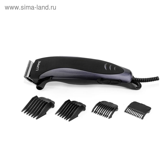 Машинка для стрижки LUMME LU-2502, черная - Фото 1