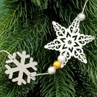 Гирлянда новогодняя "Снежинки" - Фото 2