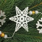 Гирлянда новогодняя "Снежинки" - Фото 4