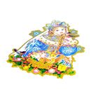 Плакат "Снегурочка с друзьями" 14х23 см - Фото 2