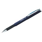 Ручка гелевая Silk, узел 0.5 мм, чернила синие, грип - Фото 1