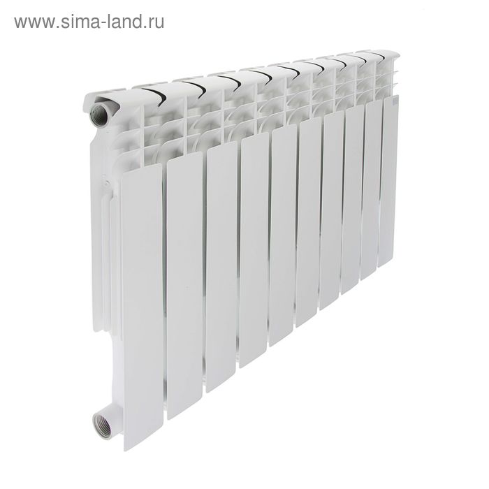 Радиатор алюминиевый STI, 500 × 80 мм, 10 секций - Фото 1