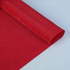 Бумага для упаковок и поделок, Сartotecnica Rossi, гофрированная, красная, однотонная, двусторонняя, рулон 1 шт., 0,5 х 2,5 м - Фото 2