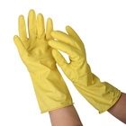Перчатки резиновые, размер L, Glov Professional, пара, цвет жёлтый, 50 г. - Фото 1