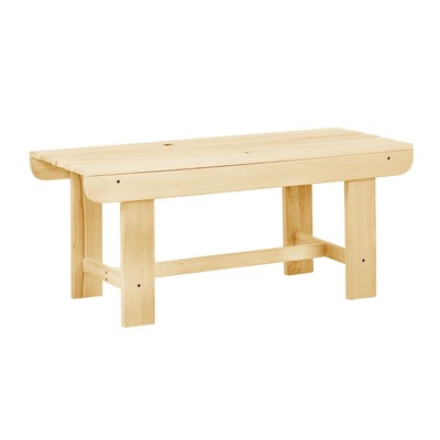Лавка из наличника, 100×40×43,5см, из липы, "Добропаровъ", ПРОМО