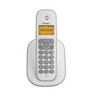 Телефон Texet TX-D4505A DECT, комплект из базы и трубки, полифония, белый/серый - фото 51485637