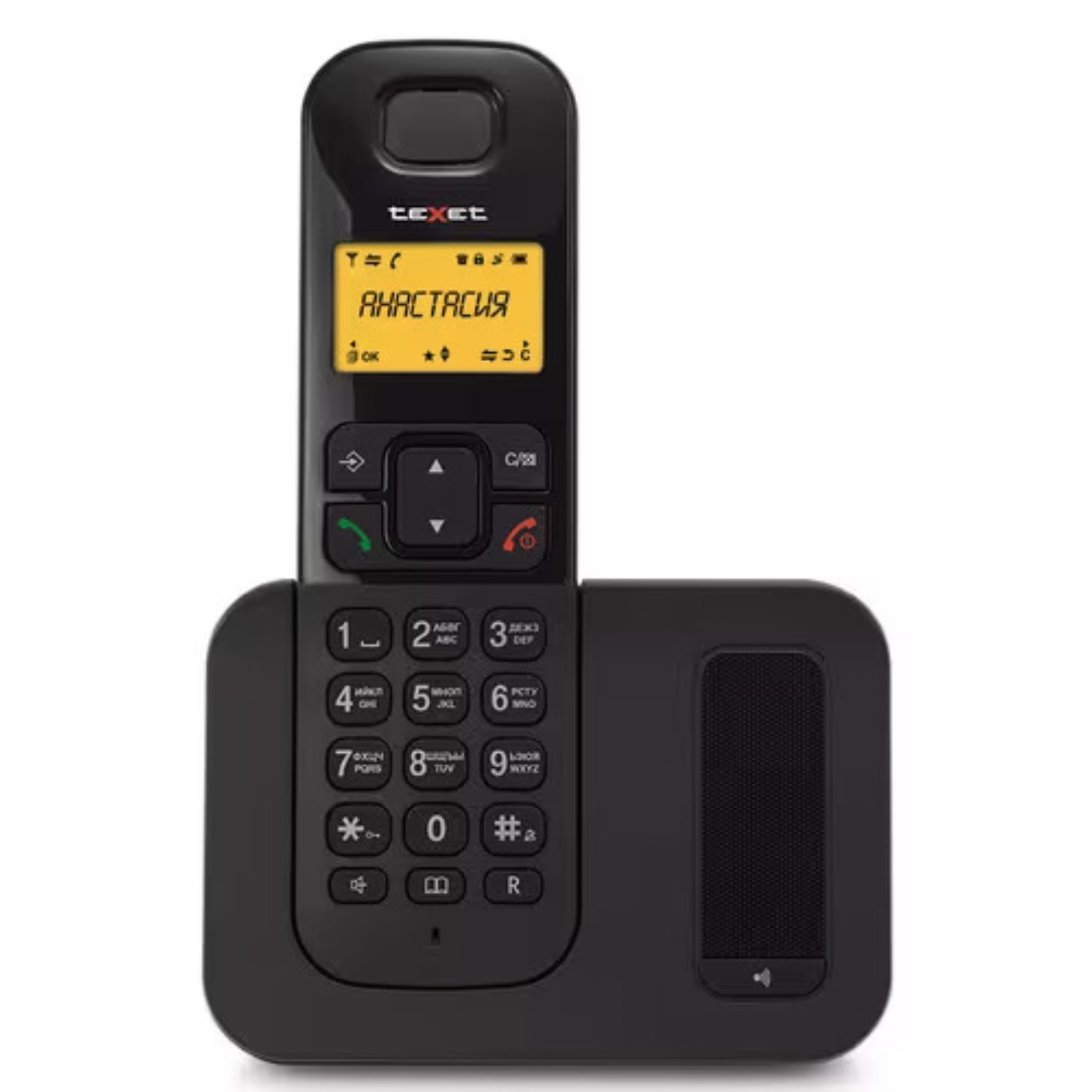 Телефон Texet TX-D6605A DECT, комплект из базы и трубки, полифония, черный  (2531692) - Купить по цене от 3 598.00 руб. | Интернет магазин SIMA-LAND.RU