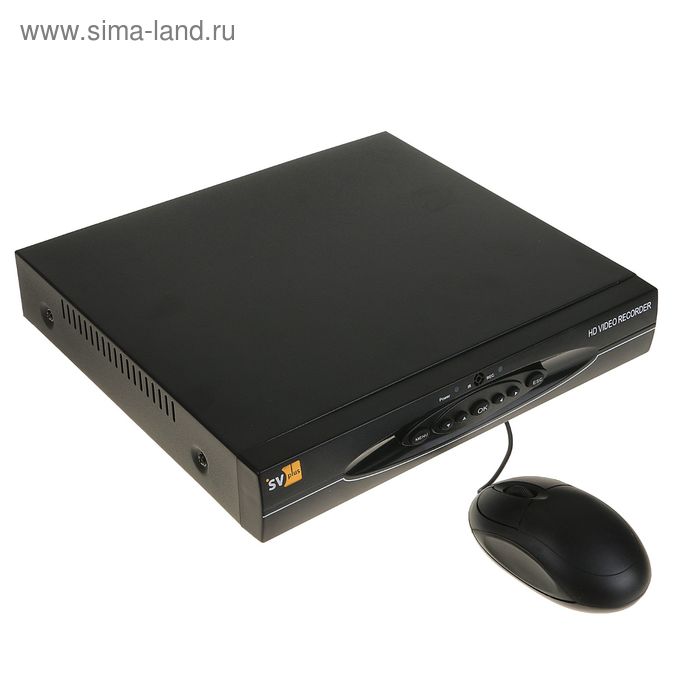 Видеорегистратор мультигибрид SVplus R716, AHD/CVI/TVI/IP, запись 1080 N, 16 каналов - Фото 1