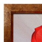 Гобеленовая картина "Розы красные" 63*123 см рамка микс - Фото 2