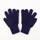 Перчатки одинарные для мальчика, размер 16, цвет синий 6с177 - Фото 2