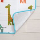 Коврик детский на фольгированной основе «Весёлые жирафики», размер 120х90 см - Фото 2