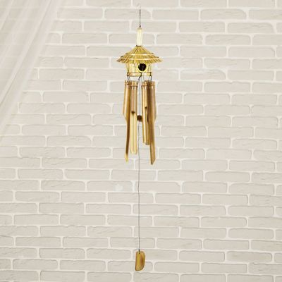 Музыка ветра «Домик», 40 см, бамбук