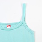 Комплект для девочки (майка, трусы), рост 140 см, цвет светло-бирюзовый - Фото 3