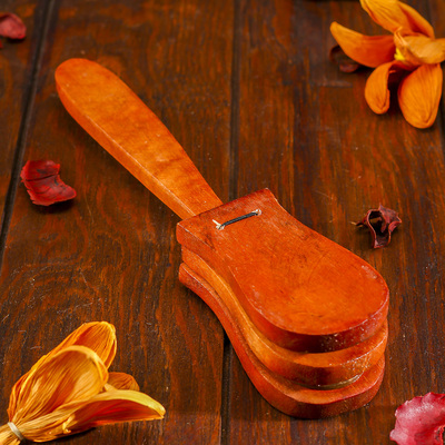 Сувенирный музыкальный инструмент «Кастаньет», 23×5×4 см