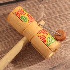 Сувенирный музыкальный инструмент «Стучалка», 18×9×3 см - Фото 3