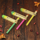 Сувенирный музыкальный инструмент «Трещотка цветная», 21×17×2 см - Фото 1