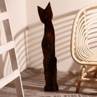 Сувенир дерево "Кошка с бабочками и сердечком на ошейнике" 80х13х7 см - фото 803931603