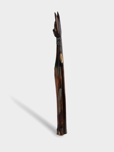 Сувенир «Кошка в галстуке из мозаики», 100×16×7 см, дерево, МИКС
