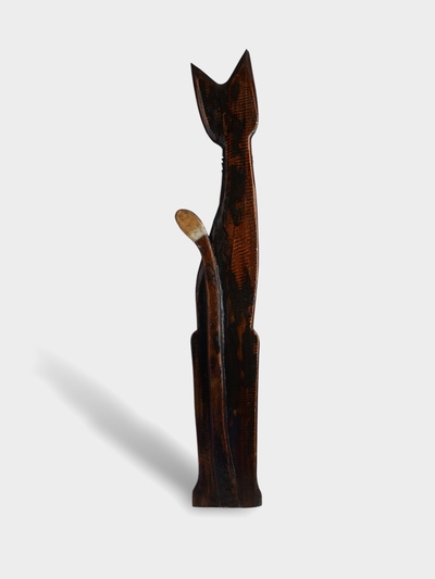 Сувенир «Кошка в галстуке из мозаики», 100×16×7 см, дерево, МИКС