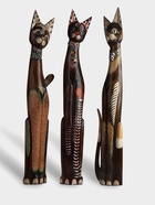 Сувенир «Кошка в галстуке из мозаики», 100×16×7 см, дерево, МИКС - Фото 16