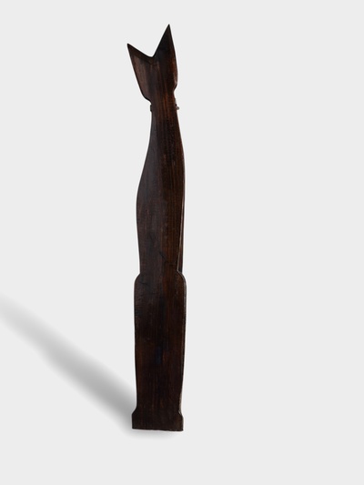 Сувенир «Кошка в галстуке из мозаики», 100×16×7 см, дерево, МИКС