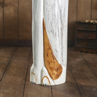 Сувенир дерево "Серая кошка в ошейнике из мозаики и с черепахой" 100х16х7 см - фото 53658546