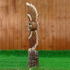Сувенир дерево "Полет совы" 100х19х7 см - Фото 1