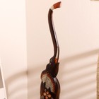 Сувенир дерево "Слон с цветком на спине" 100х17х9 см - фото 24278914