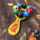 Музыкальный инструмент Маракас с шариками и пластинами радужный 25х13х5 см МИКС - Фото 12