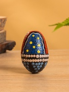 Сувенирный музыкальный инструмент Маракас «Яйцо с узором - точечная роспись», 7×5×5 см - Фото 4