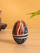 Сувенирный музыкальный инструмент Маракас «Яйцо с узором - точечная роспись», 7×5×5 см - Фото 5