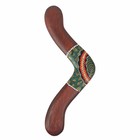 Сувенир "Бумеранг с точечной росписью" коричневый 40х7х1 см МИКС - Фото 8