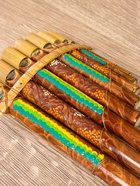 Сувенирный музыкальный инструмент "Флейта" 20х3х14 см МИКС - фото 119051547