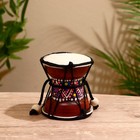 Музыкальный инструмент "Барабан Дамару" 9х9х9 см - фото 4713850