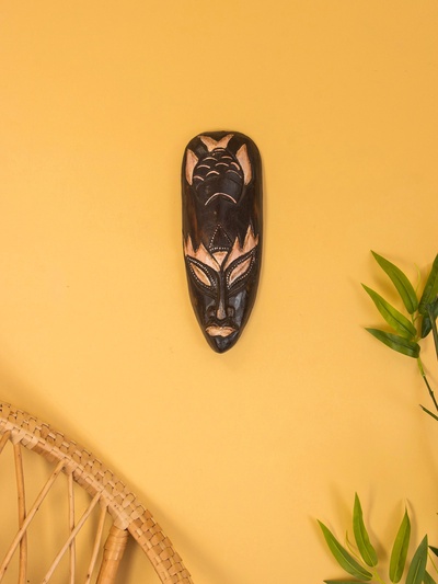 Маска «Рыба», 28×5×10 см, дерево