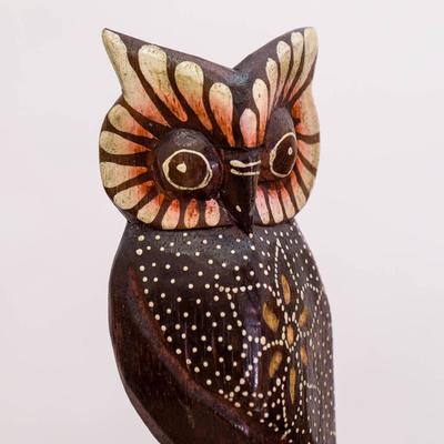 Музыка ветра «Сова», 83×20×4 см, бамбук, МИКС