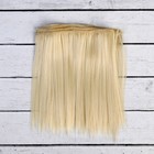 Волосы - тресс для кукол «Прямые» длина волос: 15 см, ширина:100 см, цвет № 613А - фото 3803644