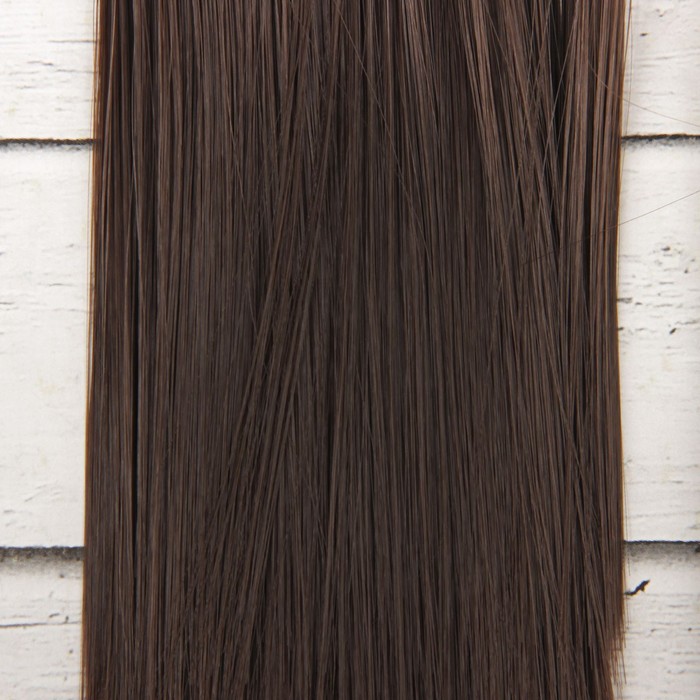 Волосы - тресс для кукол «Прямые» длина волос: 15 см, ширина:100 см, цвет № 10 - фото 1905417749